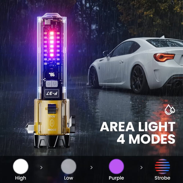 10-in-1 Tactical Emergency Flashlight