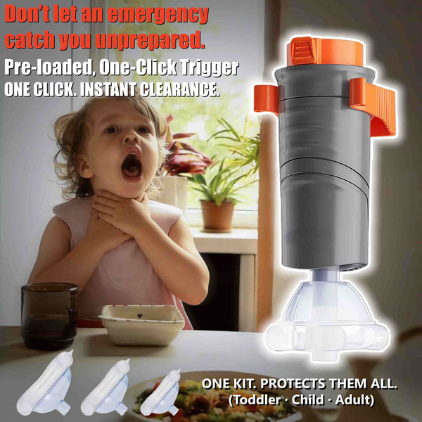 DrAcher® One-Button Anti-Choking Device