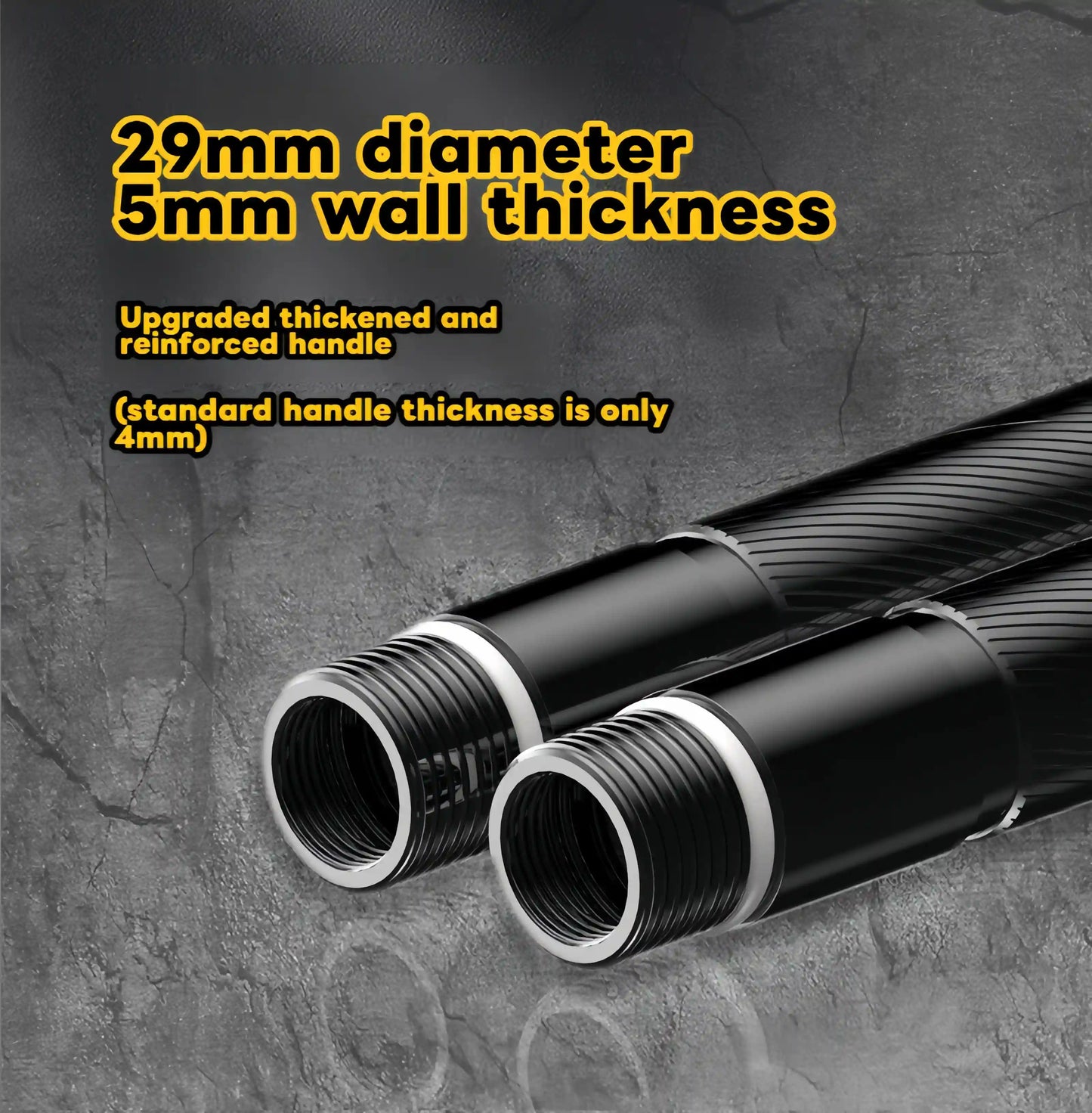 2026 DrAcher TitanGrip 123cm Tactical Survivor Staff