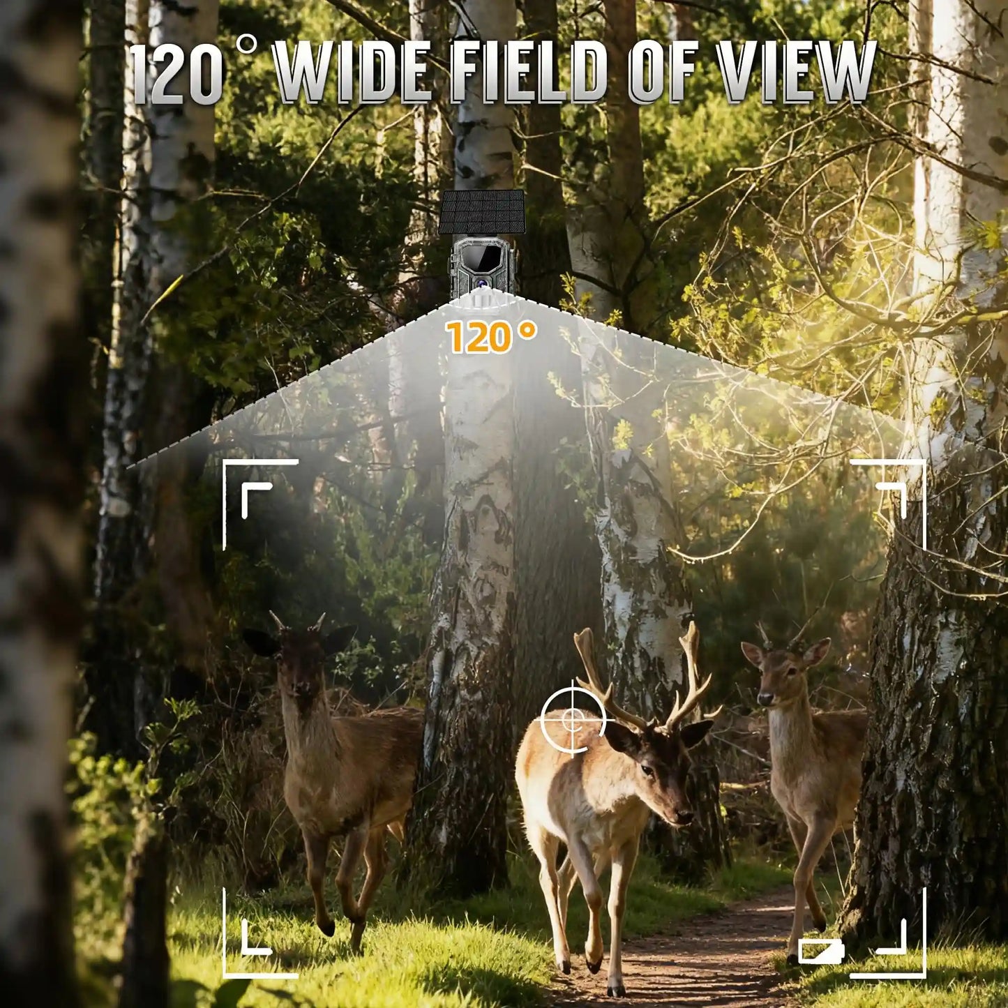 DrAcher Solar WiFi Wildlife Camera (8K Ultra HD)