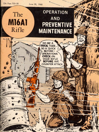 Illustrated military field maintenance manual included in DrAcher AI's offline survival library