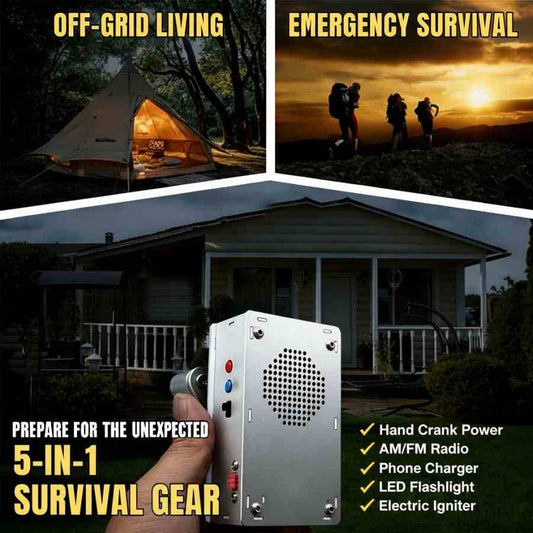 DrAcher 5-IN-1 SURVIVAL GEAR